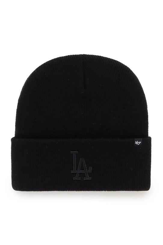 47 brand Czapka MLB Los Angeles Dodgers pozostałe czarny B.HYMKR12ACE.BKB