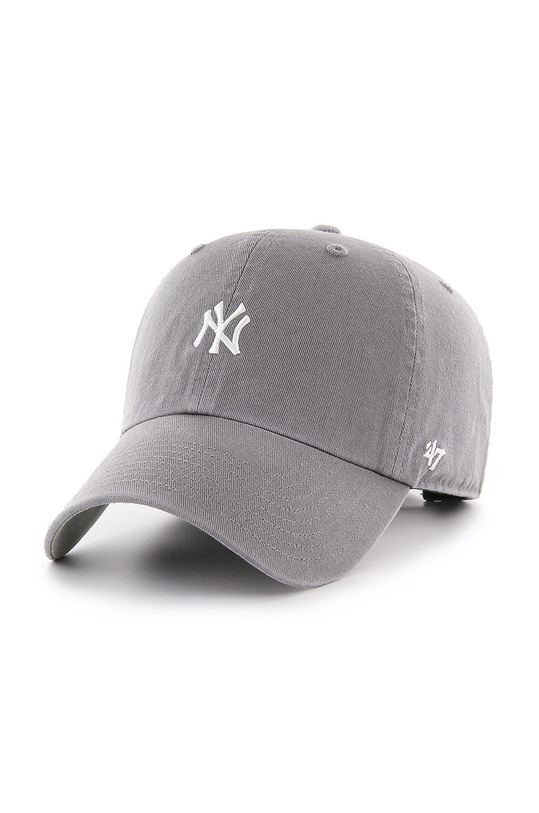 Čiapka 47 brand New York Yankees bavlna sivá B.BSRNR17GWS.DY