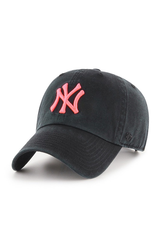 47 brand czapka New York Yankees aplikacja czarny B.RGW17GWSNL.BKC