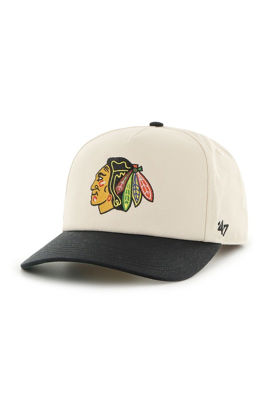 47 brand czapka Chicago Blackhawks aplikacja biały H.NTSKT04GWP.NT