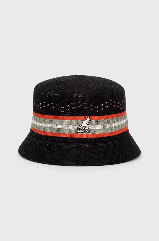 Капелюх з домішкою вовни Kangol з додаванням вовни чорний K3585.BK001
