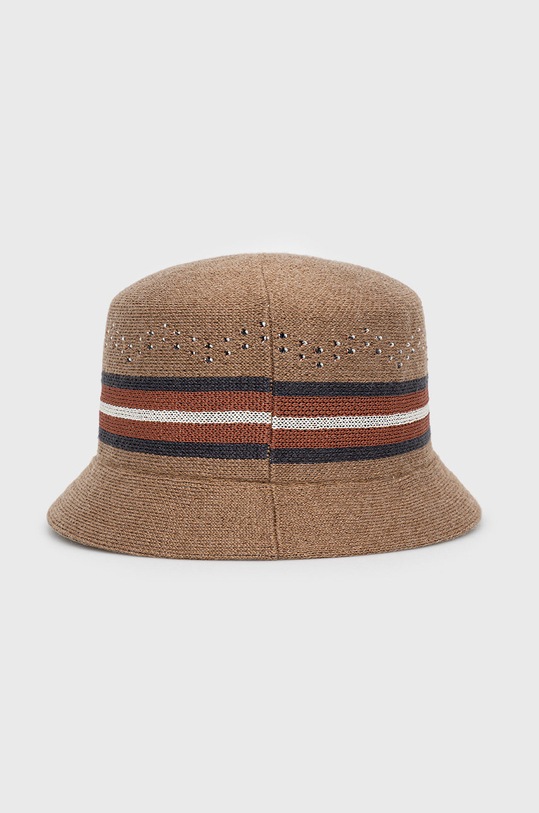 Akcesoria Kangol kapelusz z domieszką wełny K3585.CM227 brązowy