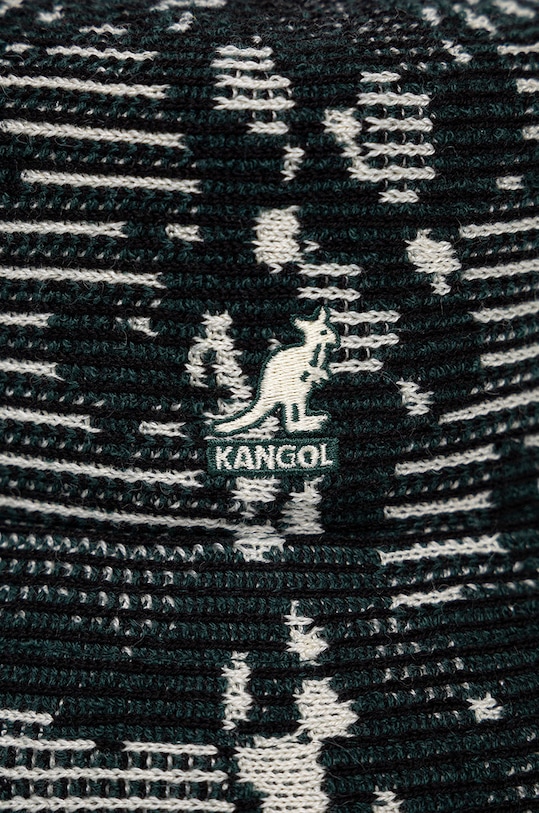 Kangol kapelusz z domieszką wełny K3587.PN317 zielony AA00
