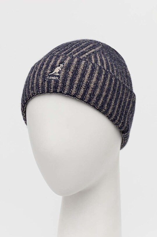 Шапка з домішкою вовни Kangol K3593.NB437 темно-синій AA00