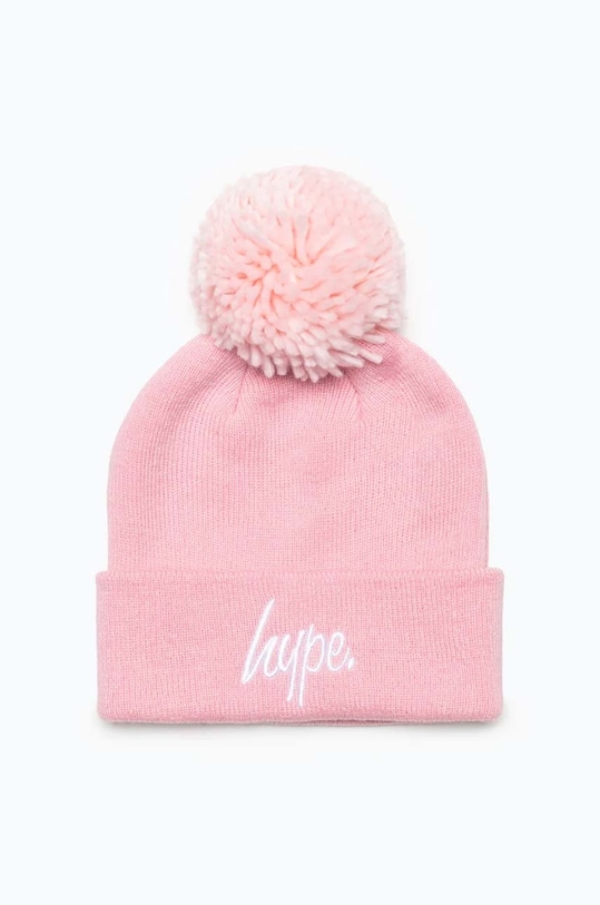 Hype czapka aplikacja różowy YVLR.714