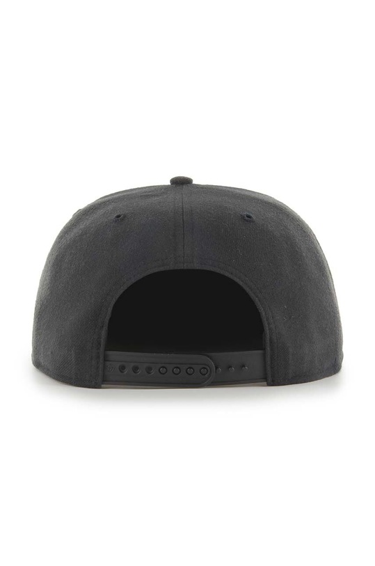47 brand czapka z daszkiem z domieszką wełny MLB New York Yankees B.FRTCP17WBP.BK czarny AA00