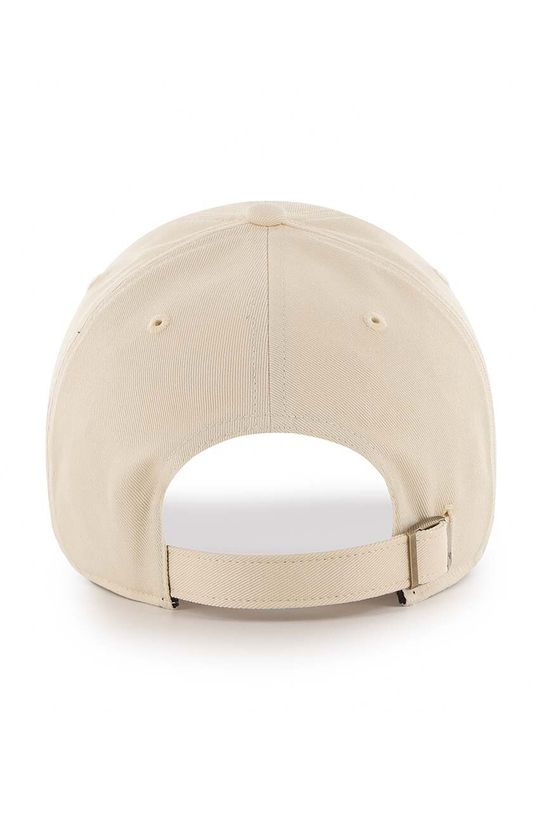 Akcesoria 47 brand czapka z daszkiem bawełniana MLB Los Angeles Dodgers B.RETCU12GWS.NT beżowy