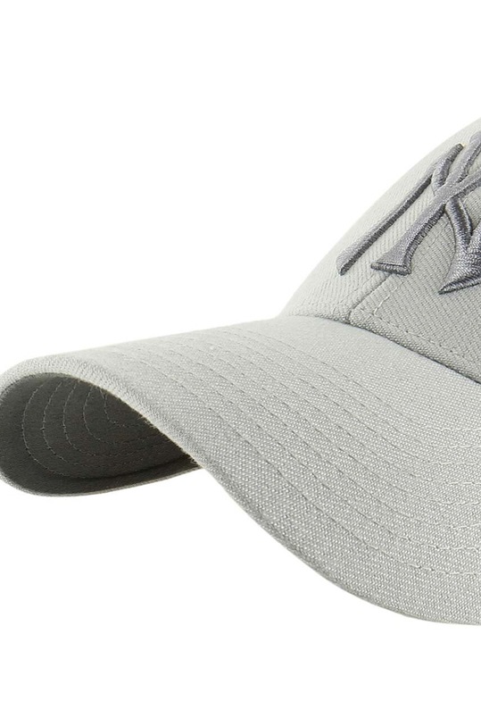 47 brand czapka z daszkiem z domieszką wełny MLB New York Yankees B.BLPMS17WBP.GY szary AA00