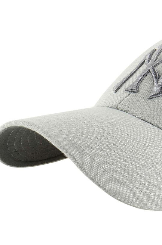 47 brand czapka z daszkiem z domieszką wełny MLB New York Yankees B.BLPMS17WBP.GY szary AA00