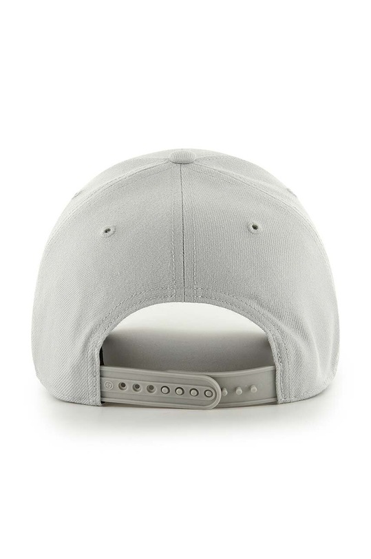 Akcesoria 47 brand czapka z daszkiem z domieszką wełny MLB New York Yankees B.BLPMS17WBP.GY szary