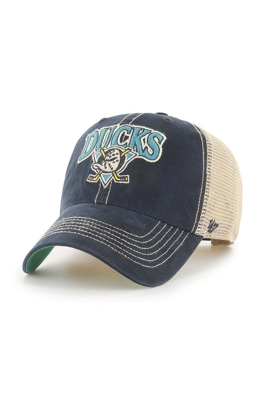 Кепка 47 brand NHL Anaheim Ducks аплікація блакитний H.TSCLA25LAP.VBC