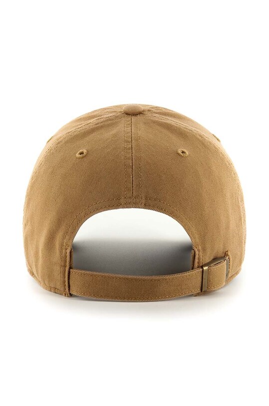 47 brand czapka z daszkiem bawełniana MLB New York Yankees BCWS.DBLUN17GWS.QLA96 beżowy