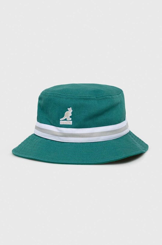 Бавовняний капелюх Kangol аплікація бірюзовий K4012SP.TG302