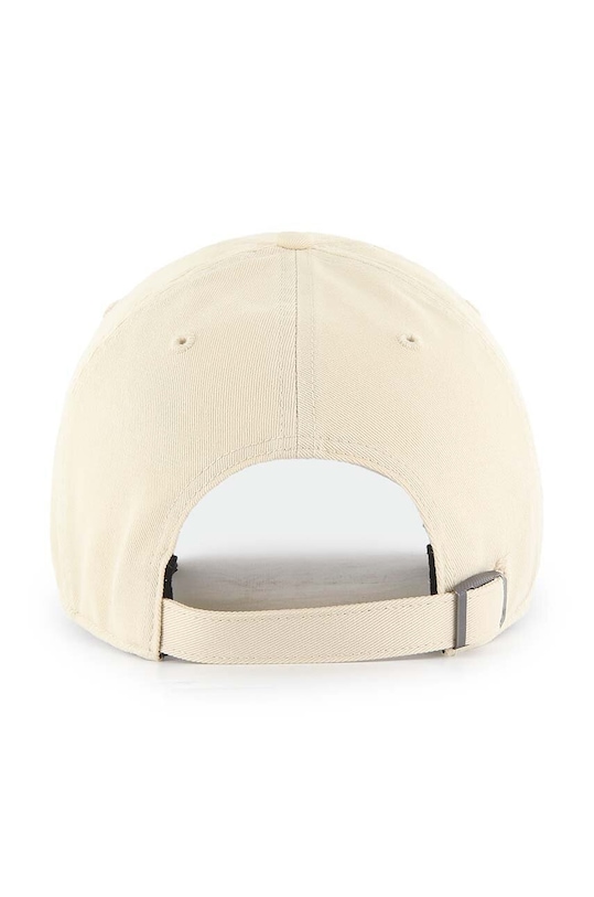 Бавовняна бейсболка 47 brand MLB Los Angeles Dodgers B.BSRNR12GWS.NTA бежевий AA00