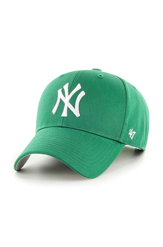 47 brand czapka z daszkiem MLB New York Yankees aplikacja zielony B.RAC17CTP.KY