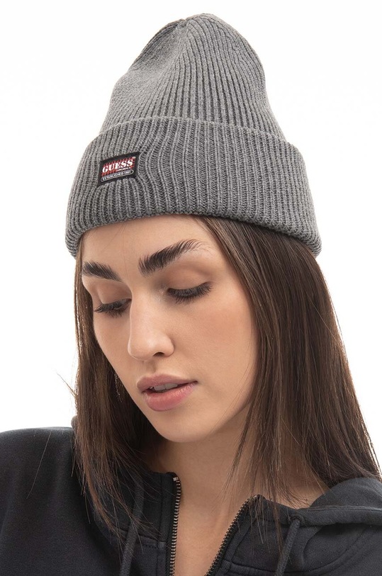 Doplňky Bavlněná čepice Guess Originals M2BZ49.KBH00 šedá