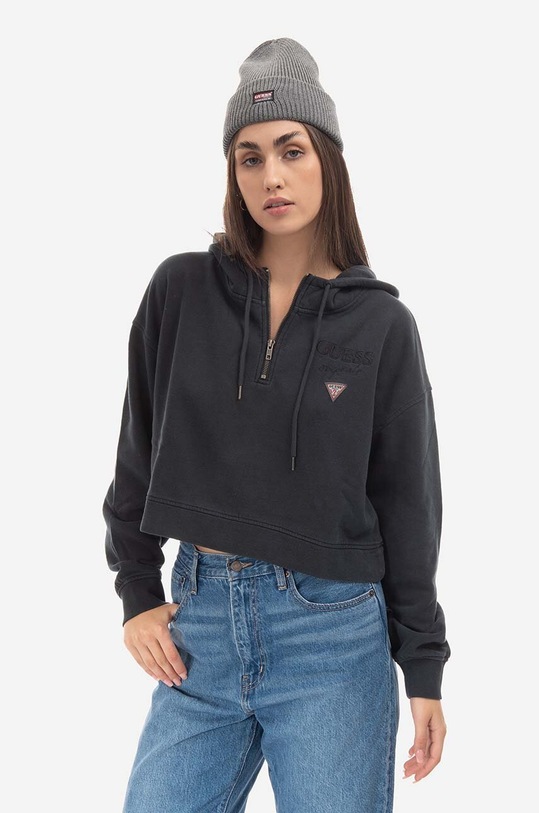 Bavlněná čepice Guess Originals šedá M2BZ49.KBH00