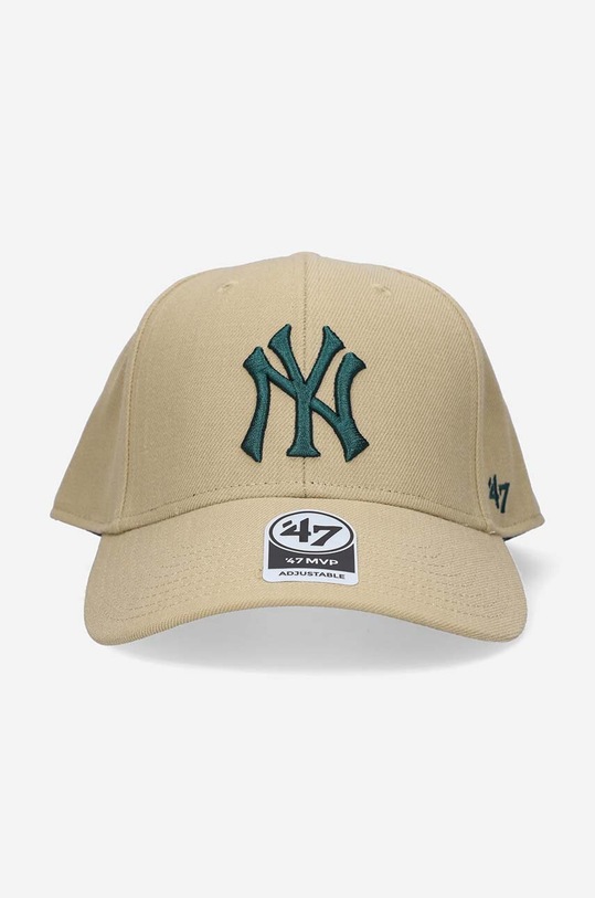 Doplnky Šiltovka 47 brand MLB New York Yankees B.MVPSP17WBP.KHK béžová