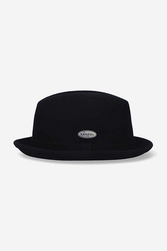 Kangol wool hat Lite Felt Player plain black 5122BC.BLACK