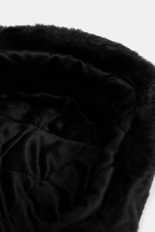 Čiapka s prímesou vlny Kangol Wool Ushanka čierna K0102FA.BLACK