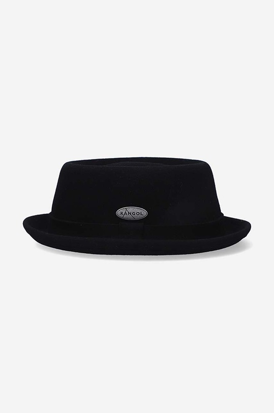 Kangol wool hat Lite Felt Pork Pie wool black K0212CO.BLACK