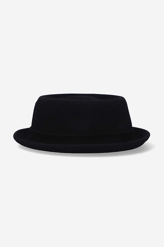 Kangol wool hat Lite Felt Pork Pie K0212CO.BLACK black AA00