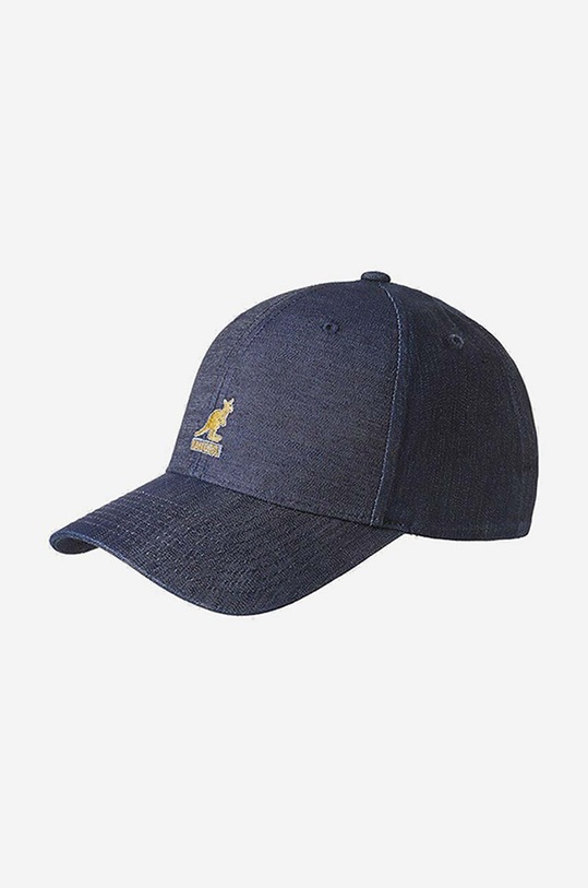 Kangol czapka z daszkiem Denim Baseball pozostałe granatowy K4093SP.INDIGO