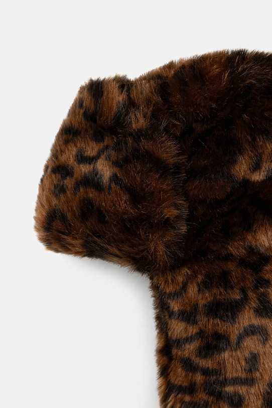 Kangol czapka Leopard Trapper brązowy K4266ST.LEOPARD