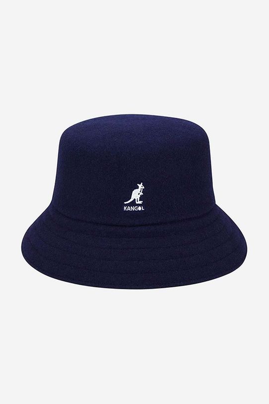 Kangol kapelusz wełniany Wool Lahinch wełna granatowy K3191ST.NAVY