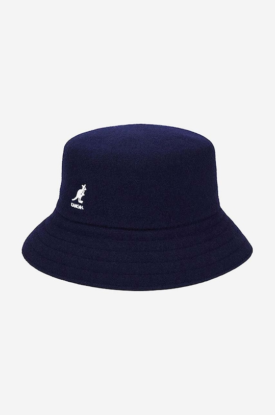 Akcesoria Kangol kapelusz wełniany Wool Lahinch K3191ST.NAVY granatowy