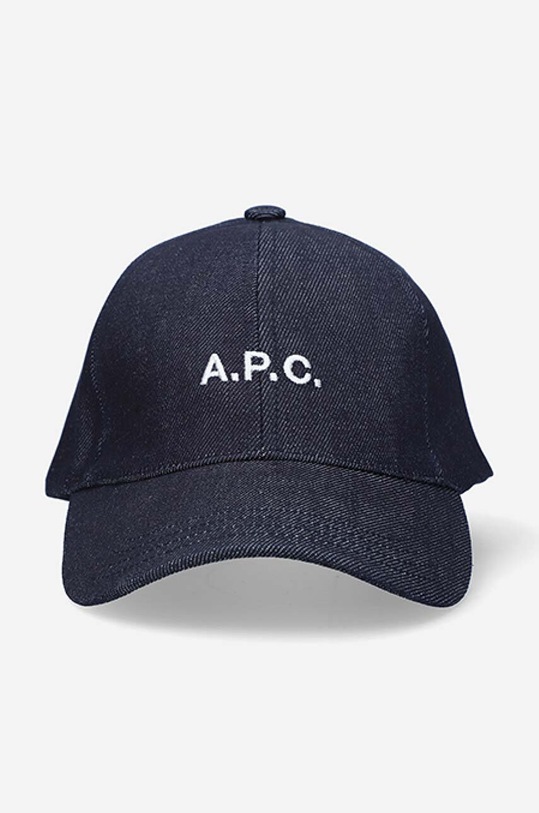 A.P.C. baseball cap Casquette Charlie navy COCSX.M24069