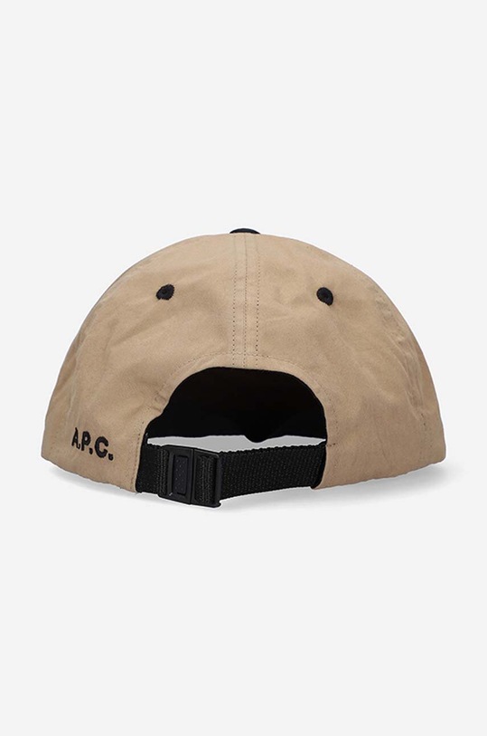 Accessories A.P.C. cotton baseball cap Casquette Adam COEUA.M24099 beige