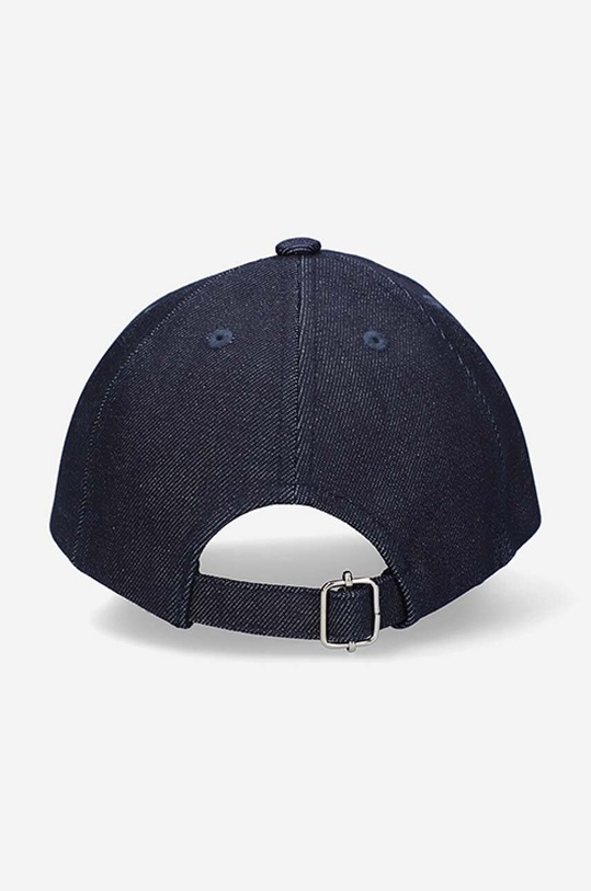 Akcesoria A.P.C. czapka z daszkiem Casquette Eden COCSX.M24090 granatowy
