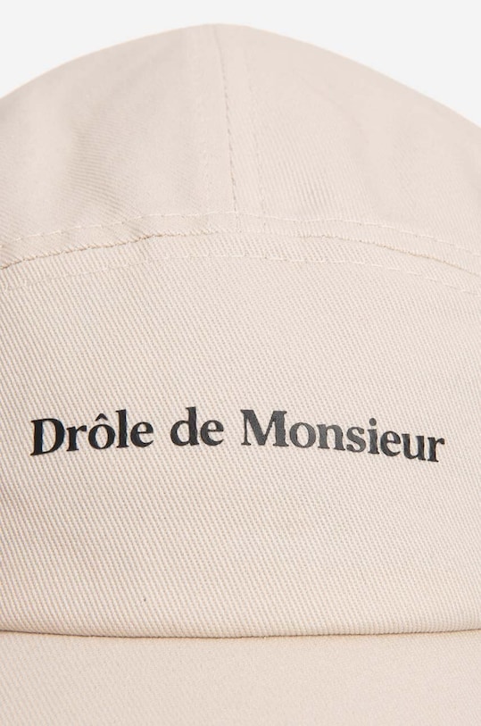 Drôle de Monsieur czapka z daszkiem bawełniana CP119.BEIGE