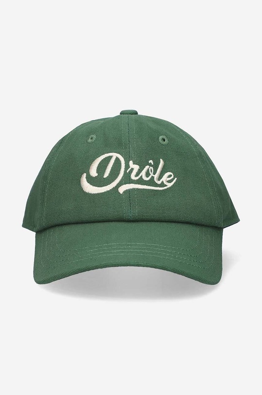 Accessories Drôle de Monsieur cotton baseball cap CP118.KHAKI green