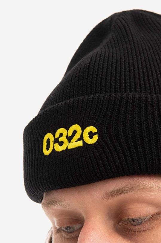 032C czapka wełniana Selfie Beanie czarny FW22.A.0050
