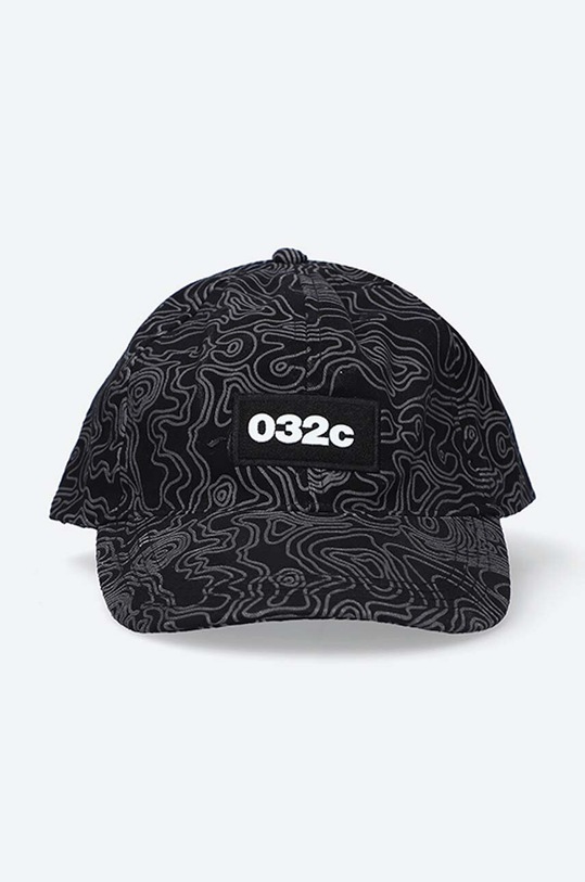 032C cotton baseball cap Topos Print SS21.A.0032 black