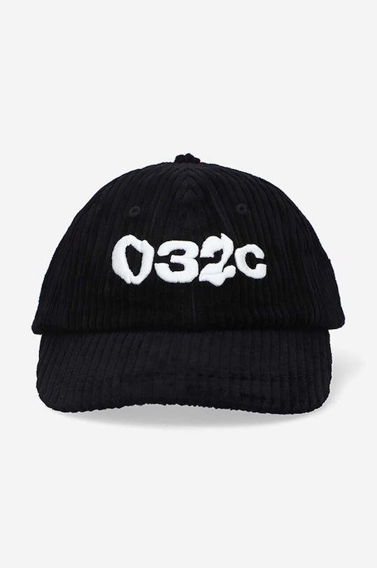 032C cotton baseball cap Glitch Logo Cap black SS22.A.0020.M