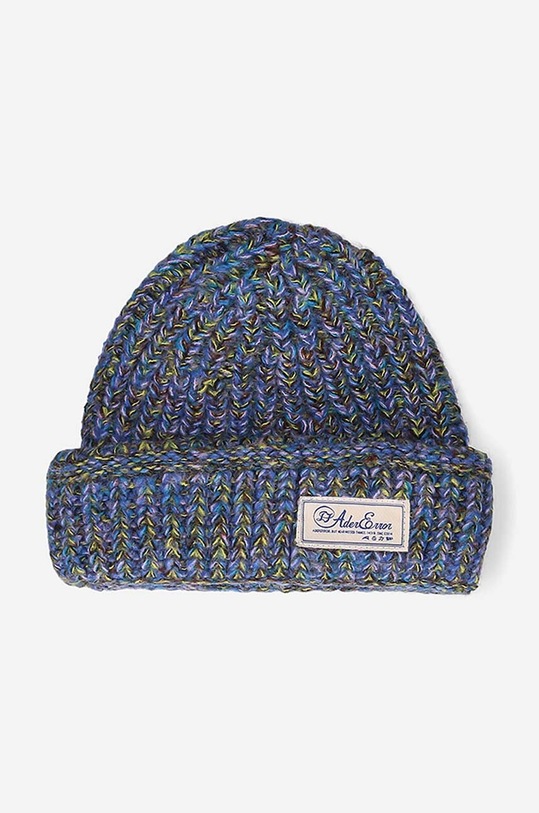 Ader Error beanie wool-blend navy BLAFWBE04BL