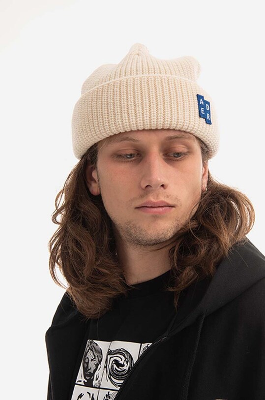 Ader Error wool beanie BLAFWBE03OW beige