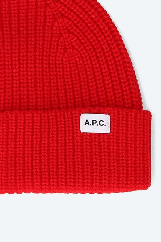 Accessories A.P.C. wool beanie Bonnet New Billie WVAYS.M25066 red