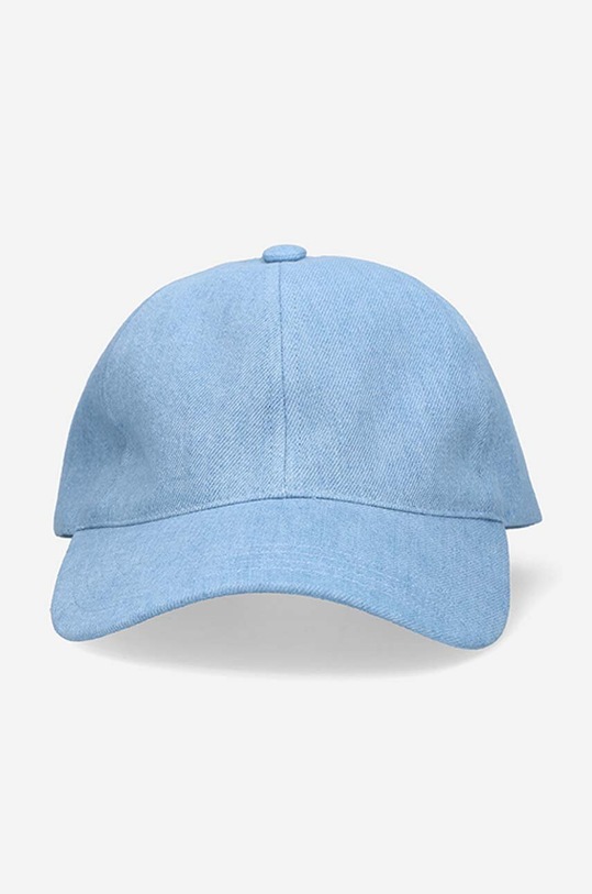 A.P.C. cotton baseball cap Casquette Charlie blue COEVF.M24069