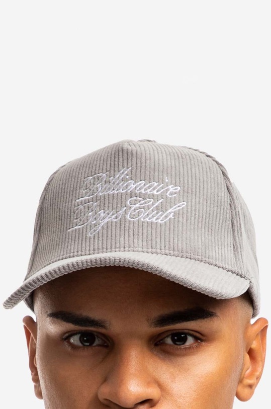 Billionaire Boys Club baseball cap Corduroy Cap B22241 PINK B22241 gray