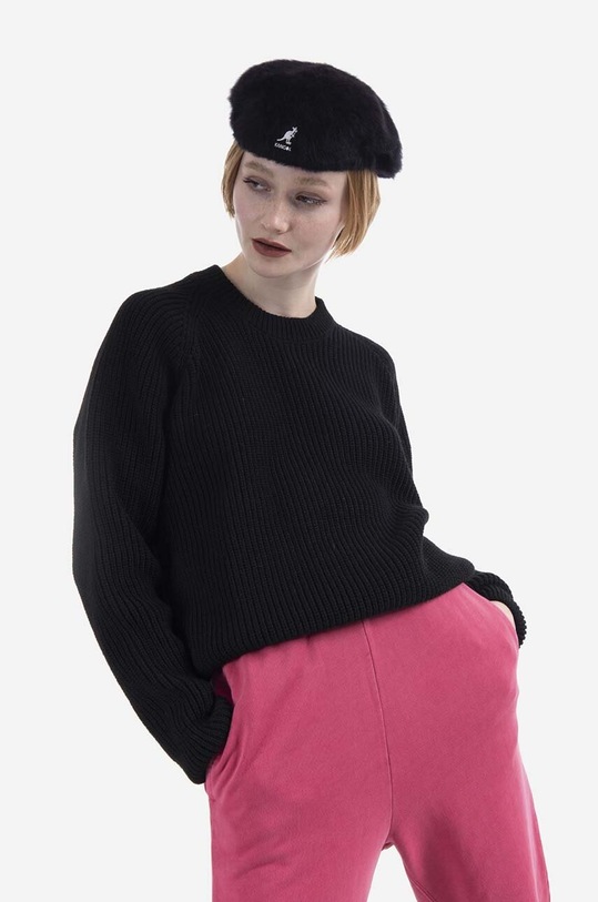 Kangol wool blend bakerboy hat Furgora K3016ST black AA00