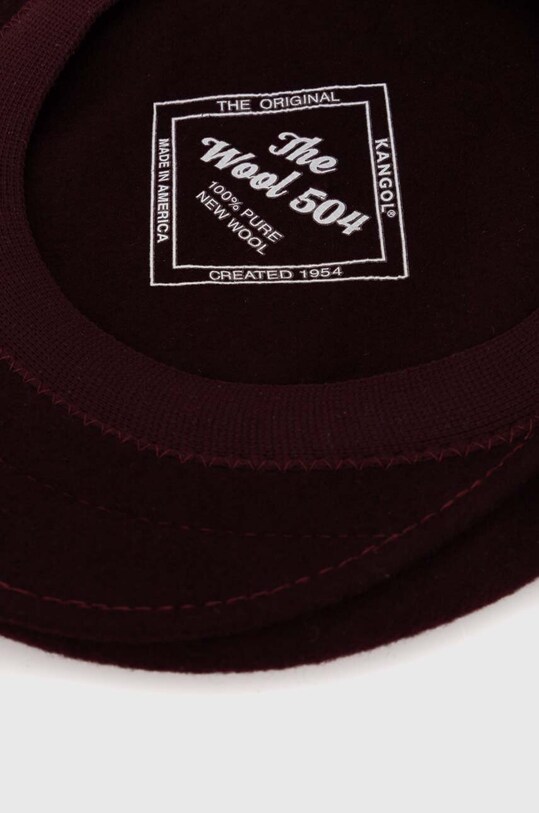 Accessories Kangol wool bakerboy hat 504 Cap 0258BC RED 0258BC maroon