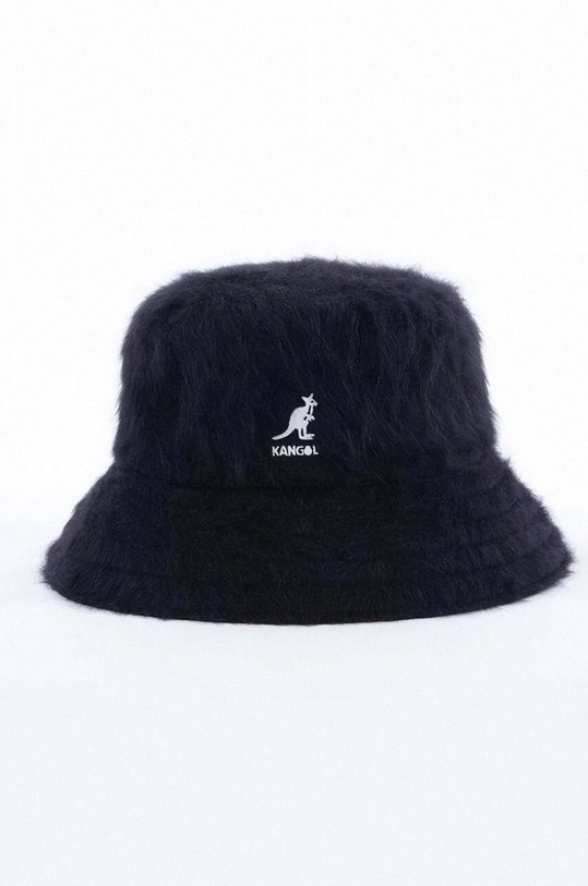Kangol wool blend hat Furgora plain black K3477