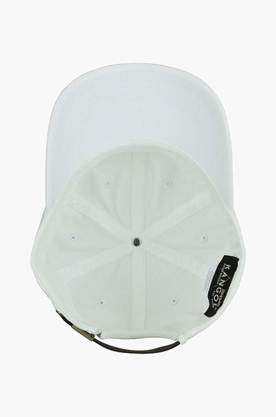 Kangol șapcă de baseball din bumbac Washed Baseball alb K5165HT