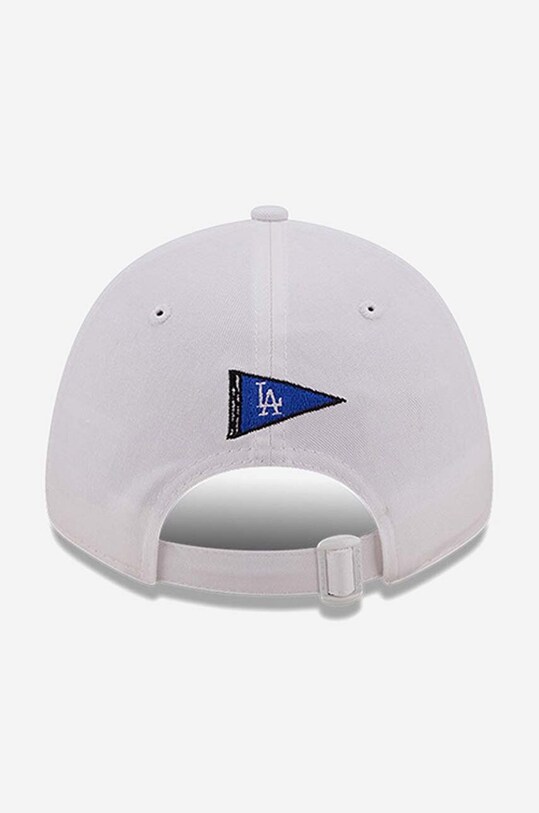 New Era cotton baseball cap Stadium Food 940 La Dodgers 60240331 white AA00