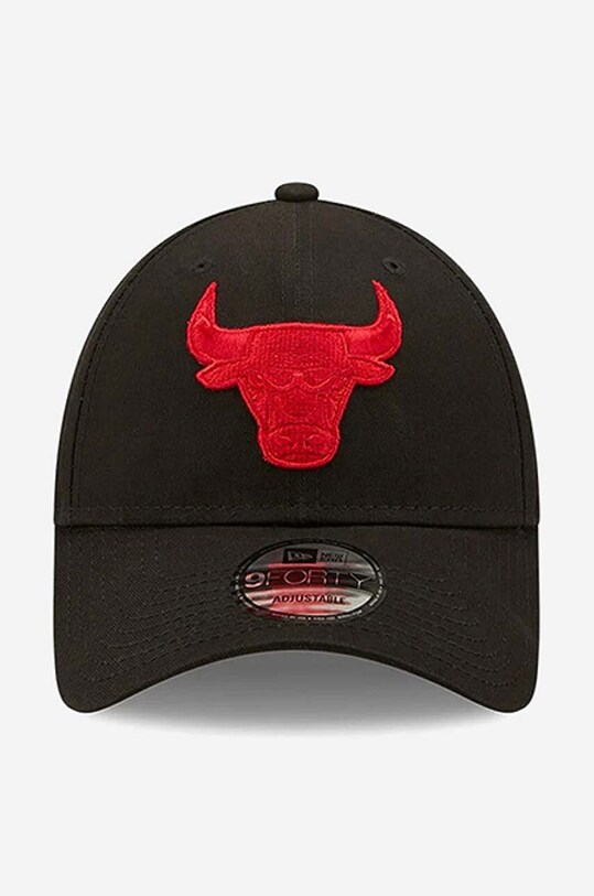 Akcesoria New Era czapka z daszkiem bawełniana Neon Pack 940 Bulls 60240460 czarny