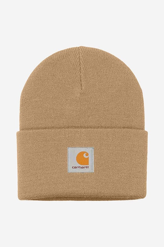 Carhartt WIP beanie plain brown I020222.DUSTY.H.BR